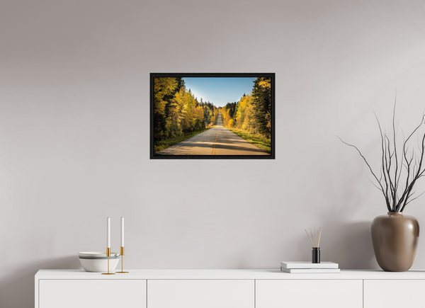 60 x 40 cm, Framed Print Golden Ascent