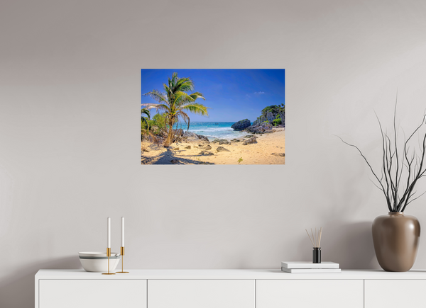 75 x 50 cm, Photo Print Edge of Paradise — Tulum, Mexico