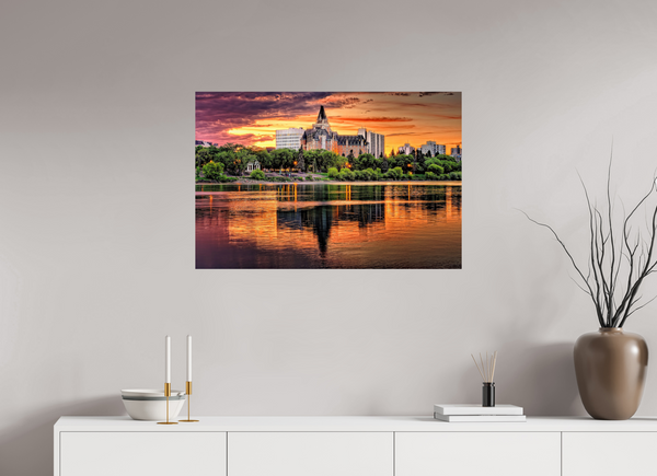 90 x 60 cm, Photo Print Golden Glow of the Bess