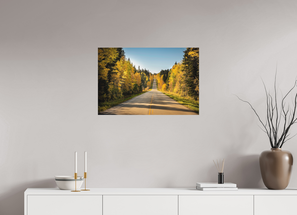 75 x 50 cm, Metal Print Golden Ascent