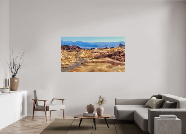 176 x 99 cm, Photo Print Erosion’s Symphony - Death Valley