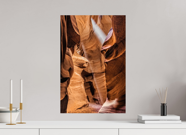 40 x 60 cm, Photo Print Lightfall in Antelope Canyon