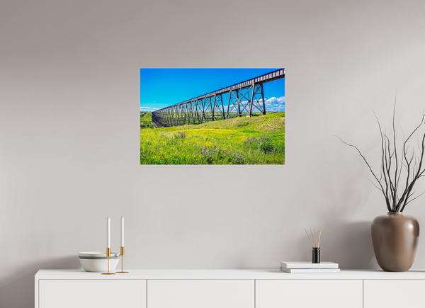 75 x 50 cm, Acrylic Print Prairie Passage