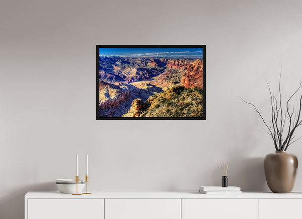 75 x 50 cm, Framed Print Timeless Depths — The Grand Canyon