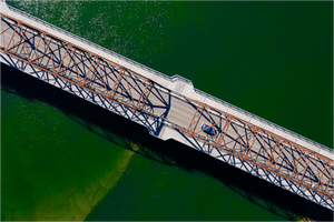 Main image Crossing Lines – Traffic Bridge, Saskatoon